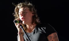 One Direction In Concert - Chicago, IL<br>CHICAGO, IL - AUGUST 23:  Harry Styles of One Direction performs at Soldier Field on August 23, 2015 in Chicago, Illinois.  (Photo by Daniel Boczarski/WireImage)