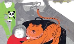 The Visible Sounds written by Yin Jianling. It is illustrated by Yu Rong, on the shortlist for the Yoto Carnegie Medal for Illustration 2023.