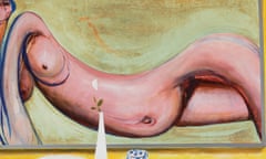 Brett Whiteley's Reclining Nude (1978) will go up for auction in Melbourne on 24 July