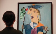 Picasso Portraits exhibition at the National Portrait Gallery, London, UK - 05 Oct 2016<br>Mandatory Credit: Photo by Dinendra Haria/REX/Shutterstock (6078262q)
Maya in a Sailor Suit (1938)
Picasso Portraits exhibition at the National Portrait Gallery, London, UK - 05 Oct 2016