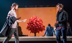 Kyle Soller and Samuel H Levine in The Inheritance  at the Young Vic