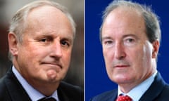 Paul Dacre and Charles Moore.