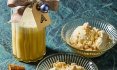 Yotam Ottolenghi's advocaat with snowball sundae.