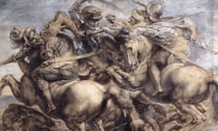 Leonardo da Vinci The Battle of Anghiari<br>DY7YP1 Leonardo da Vinci The Battle of Anghiari