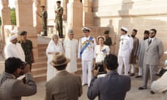 Hugh Bonneville and Gillian Anderson in Viceroy's House