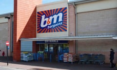 A B&M store in Manchester