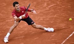 Novak Djokovic was in typically fine form against Tomas Berdych