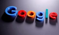 A 3-D printed Google logo.