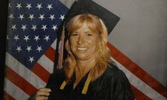 A portrait photo of college student Jen Wilson the day she graduated from the now-defunct Everest University, a for-profit college.