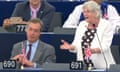 A screengrab  of Nigel Farage and Ann Widdecombe