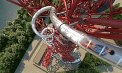 Carsten Höller and Anish Kapoor’s Slide at the ArcelorMittal Orbit to open 24 June 2016. Tickets for The Slide at Queen Elizabeth Olympic Park are now on sale. ArcelorMittal Orbit slide CGI