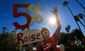 American teachers protest in California.