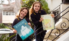 Kids books<br>Isla Furey, 8 (brown hair) and Tiana Long, 8 (blonde hair) judged a book competition this week.