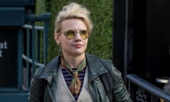 Kate McKinnon as Jillian Holtzmann in Ghostbusters ... the character is never explicitly outed as gay.