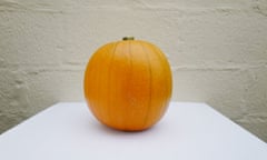 Stuart Heritage carving a pumpkin [which brought out his inner Michael Myers/ Anthony Perkins] fo r a Do Something feature.