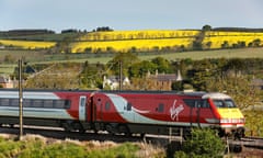 A Virgin Trains East Coast train