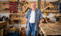 Philip Jackson, photographed at Barnsley Men's Shed