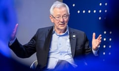 Andrew Steer speaking at the World Economic Forum in Davos in May