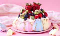 rainbow pavlova