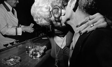 Basic instinct … Kissing in a Bar, New York City, 1977.