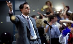 Leonardo DiCaprio as Jordan Belfort in Martin Scorsese’s film The Wolf of Wall Street.