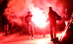 Protests against police brutality in Athens