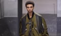 Coach show, Runway, London Collections Men, Spring Summer 2017, UK - 13 Jun 2016<br>Mandatory Credit: Photo by Giovanni Giannoni/REX/Shutterstock (5729276z)
Model on the catwalk
Coach show, Runway, London Collections Men, Spring Summer 2017, UK - 13 Jun 2016