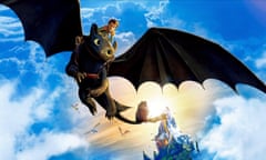 Hiccup and Toothless in How to Train Your Dragon (2010).