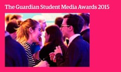 Guardian Student media awards button