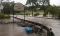 Flood waters at Cattai Creek