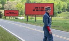 Three Billboards outside Ebbing, Missouri.