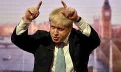 London Mayor Boris Johnson is seen speaking on the BBC's Andrew Marr Show in this photograph received via the BBC in London, Britain March 6, 2016