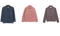 Three overshirts