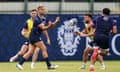 Chris Harris in Scotland training