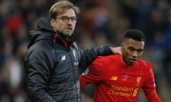 Jürgen Klopp and Daniel Sturridge