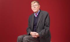 Alan Bennett author photographed by pal Hansen for the Observer New Review in our London office studio.