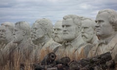 Virginia presidents in a  park defunct museum Croaker VA