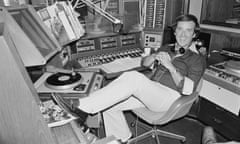 Terry Wogan At Radio 2 in 1976. 