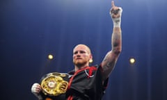 Sauerland Event Show, Boxing, SSE Arena, Wembley, London, United Kingdom - 14 Oct 2017<br>Editorial use ONLY. No model release available. NO UNPAID USE.
Mandatory Credit: Photo by TGSPhoto/REX/Shutterstock (9136645y)
George Groves (black/red shorts) defeats Jamie Cox during a Boxing Show at the SSE Arena on 14th October 2017
Sauerland Event Show, Boxing, SSE Arena, Wembley, London, United Kingdom - 14 Oct 2017