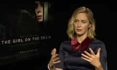 Emily Blunt at press junket.