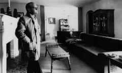 Truman Capote at the ranch, in 1967, where four members of the Clutter family were murdered in 1959