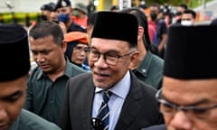 Anwar Ibrahim’s progressive coalition edged out a conservative alliance.