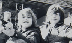 Jonathan Rosen, left, with his friend Michael Laudor c1974.