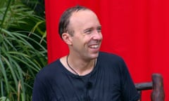 Matt Hancock on I'm A Celebrity