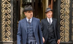 Rowan Atkinson and Shaun Dingwall in Maigret Sets A Trap 