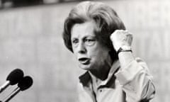 Barbara Castle speaking at a Labour conference in Brighton