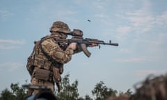 Sniper of the 1st brigade of National Guard.