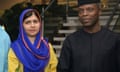 Malala Yousafzai with Yemi Osinbajo