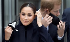 Meghan and Prince Harry attend the Global Citizen Concert in Central Park, New York