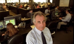 Bernie Madoff at his firm’s office in New York in December 1999.
